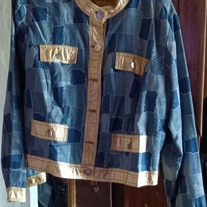 Two Piece Patchwork Denim Set!♥️